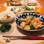 ストウブで『回鍋肉（鶏）』の献立。