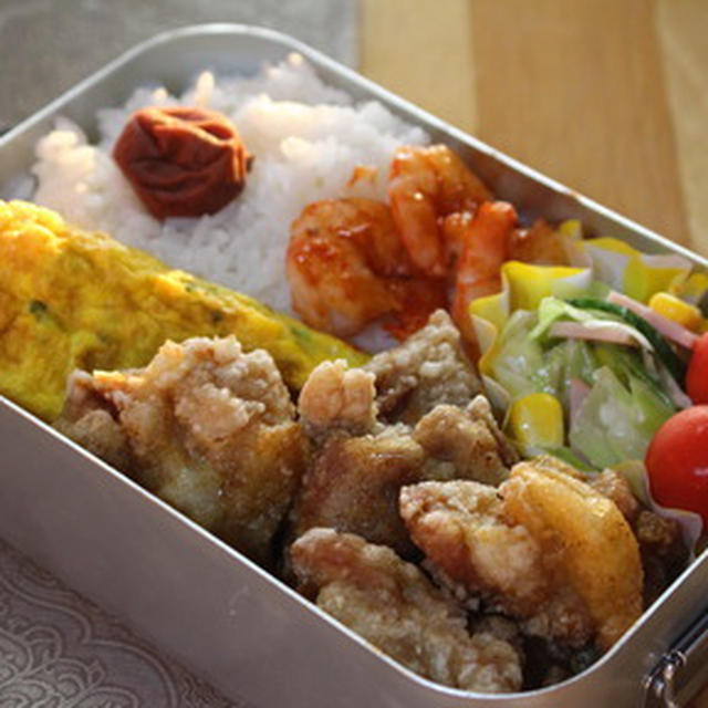 「鶏の塩唐揚げ」弁当