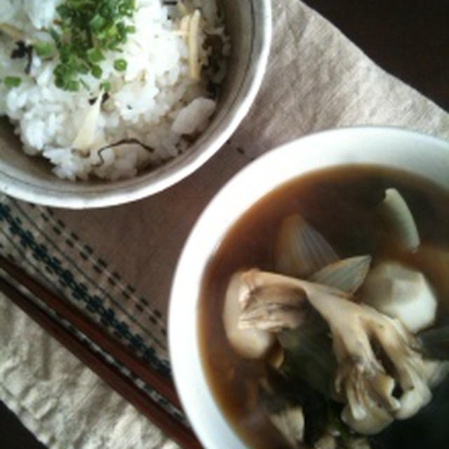 やっぱり　お味噌汁。