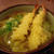 海老天餡かけうどん