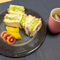 天然酵母食パンｄｅミックスサンドイッチ♪☆♪☆♪