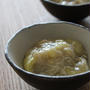 冷たく冷やした茄子とホタテ缶のとろとろ