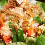 ■菜園料理【採り立て野菜色々+αで豪快にサラダです♪】