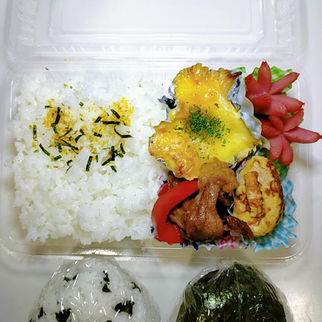 ７月２２日(水)のお弁当　隠してないけど最高の隠し味【オイスターソース】