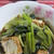 「小松菜と絹あげの煮物」