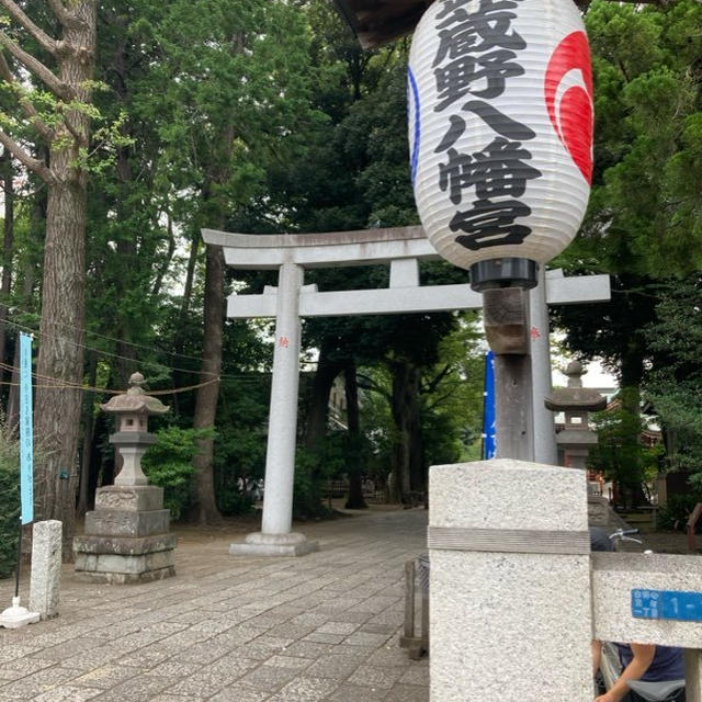 武蔵野八幡宮で朔日(ついたち)まいり☆朝から行列「天下一品祭り」今年はアプリ必須！
