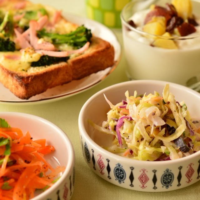 こまごま野菜朝ごはん