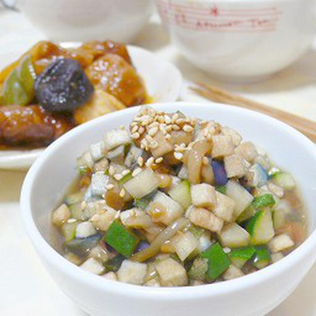 夏野菜たっぷり♪山形名物　だし