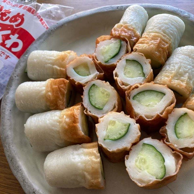かもめちくわキュウリ&麻婆豆腐♪