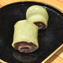 抹茶のあんこ巻き