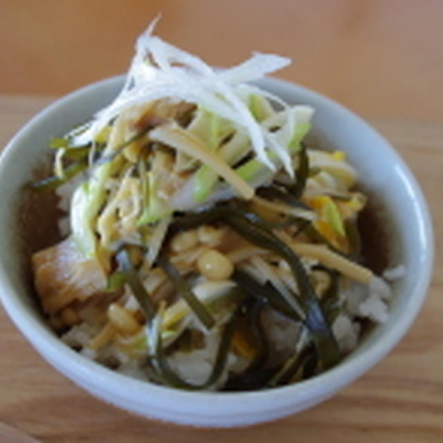 【節約】えのこん丼でランチ