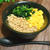 鶏そぼろ丼　我が家の3色丼　小松菜の効能効果　大量に余ったそぼろ