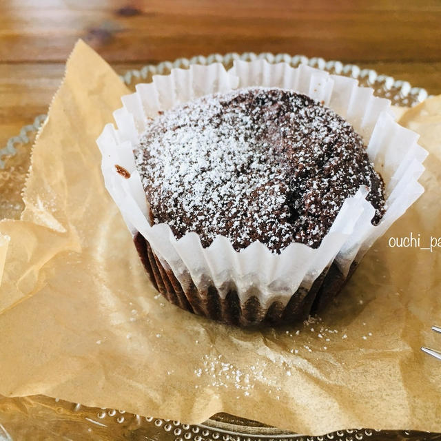 チョコレートは使いません！アレでめっちゃ簡単フォンダンショコラ♡