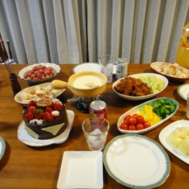 １１月２２日の夕飯　***　ダーリン　Happy Birthday　***