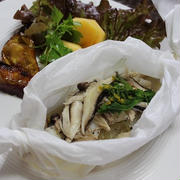 レンジで簡単♪鱈ときのこの発酵バター風味蒸し