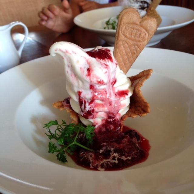 ソフトクリーム。