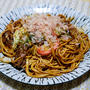 6対4の割合がちょうどいい焼きそばうどん&「本物素材 素材のご馳走 海老」