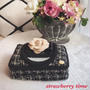 大阪府strawberry_time 先生のツィード生地のウェットティッシュケース♡オ...