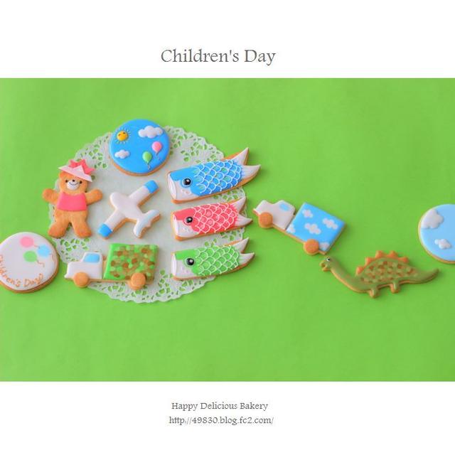アイシングクッキーで子どもの日♪