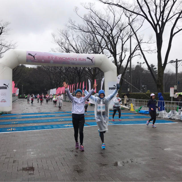 表参道ウィメンズランと　代々木公園のハンバーガー