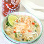 Coconut Lime Noodle Soup with Srirachaスリラチャでピリ辛☆ココナッツライムヌードルスープ