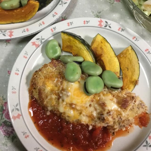 カツレツだろうと思って作る夕食