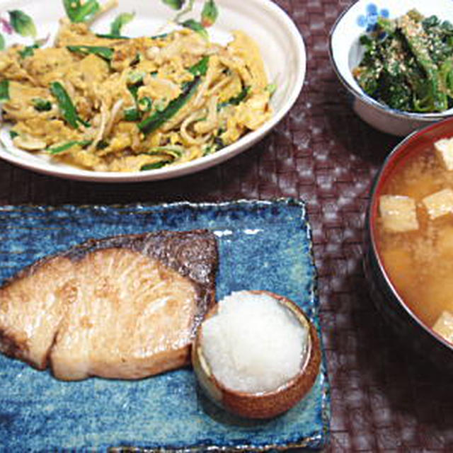 最近の魚料理 ブリ塩焼き マグロそぼろ丼 By Kajuさん レシピブログ 料理ブログのレシピ満載