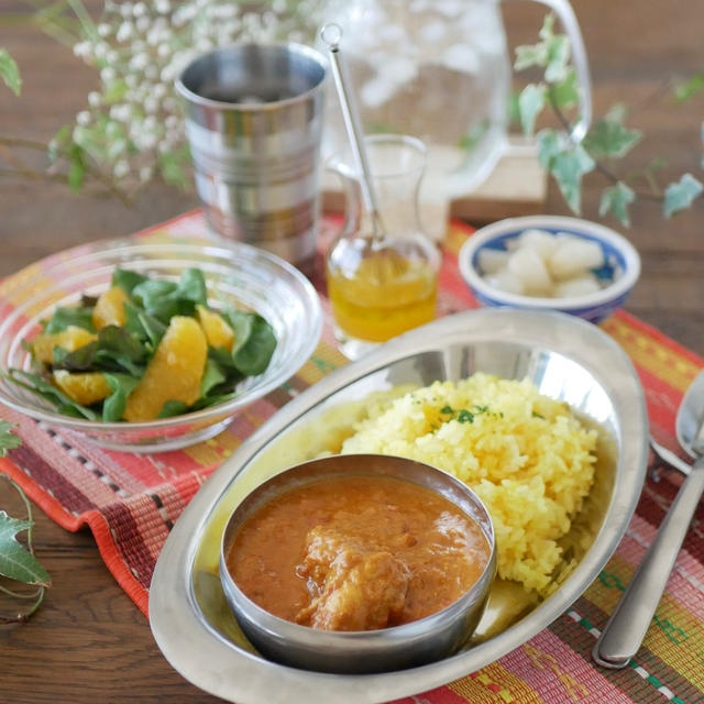 初の本格バターチキンカレー