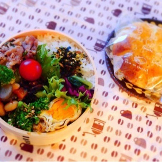 今日も旦那くんとの往復書簡弁当＊木曜日だ！！あと２日～