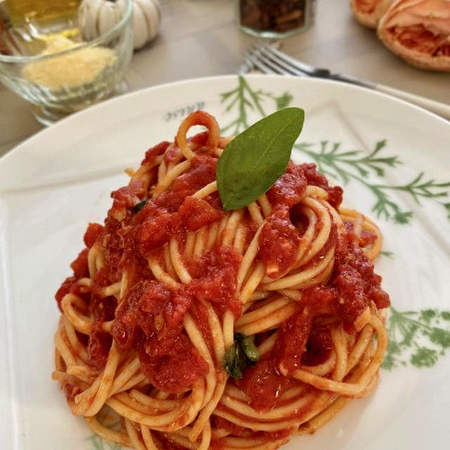 缶詰トマトで作るからおいしい！スパゲッティ・アル・ポモドーロ