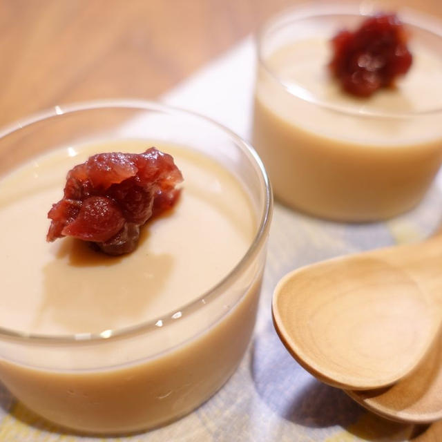香ばしさを楽しむ、ほうじ茶プリン