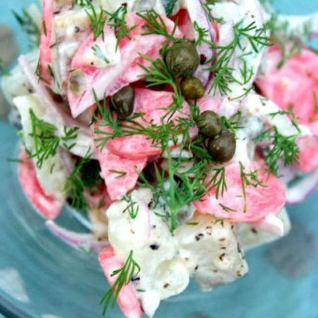 Potato Salad with Pickled Radishラディッシュピクルス入りポテトサラダ