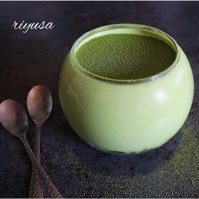 アイスが活躍！！レンジで作る濃厚抹茶のチーズケーキ