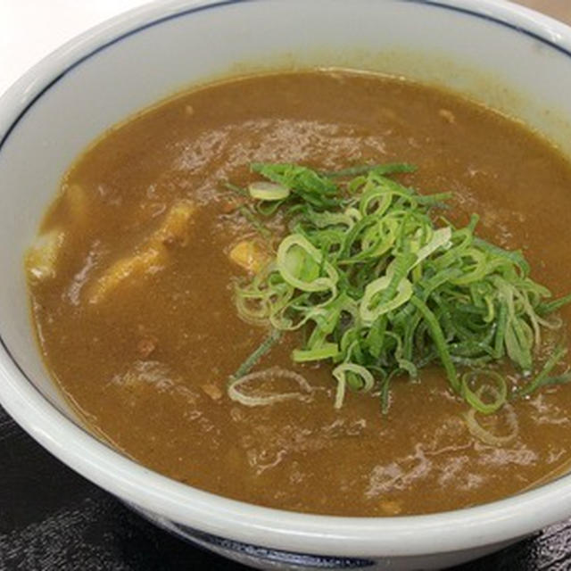龍野西ＳＡでカレーうどん