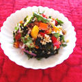 わかめとキヌアの彩り中華サラダ
