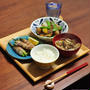 昨日の晩ごはんは肉じゃがとアスパラの豚巻きグリル