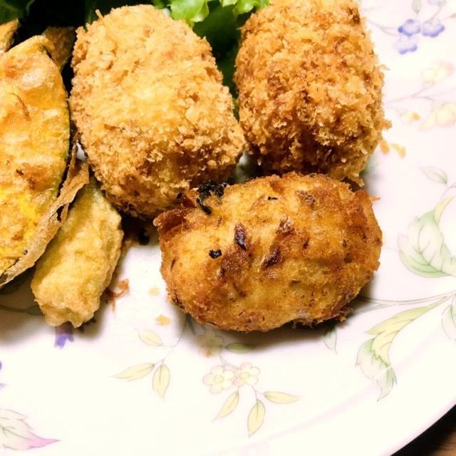 ポルトガル料理の干しだらのコロッケ