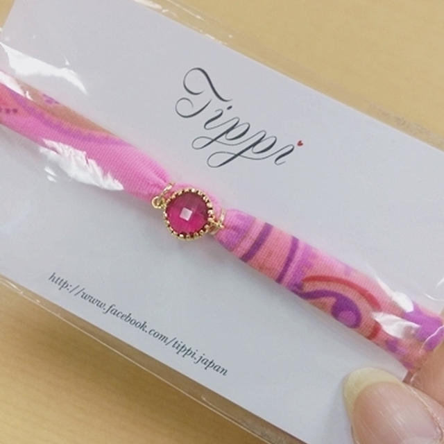 手首につけておきたい♪tippiのヘアゴム