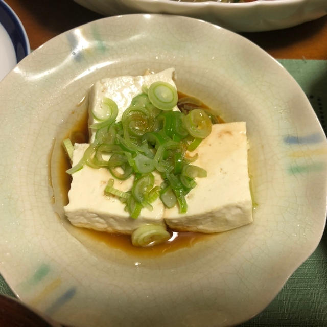 油かけ豆腐