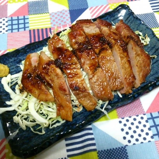 豚ロースのショウガ焼き
