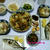 ☆昔話とトツカ鯵の塩焼き&ｽﾀﾐﾅ炒め&チャーシュー煮卵&豚と白菜&オクラめかぶ他☆8/22