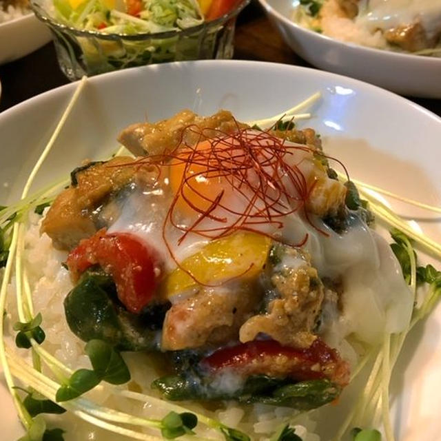 鶏肉の味噌煮（丼）6～7人分