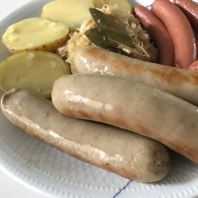 ドイツ風ソーセージとレンズ豆のスープ(農夫のスープ)