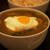 手打ち饂飩でつけ麺風、カレーつけ饂飩温玉のせ