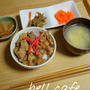 がっつり豚丼の晩ごはんと東京土産　FEOZEN to GO