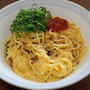ドライブ明けで簡単に「釜玉ラーメン」