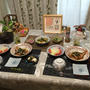 赤魚のニラ入りおろし煮&鶏胸肉とキュウリのポン酢炒め