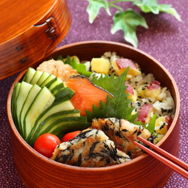 さつまいもご飯弁当