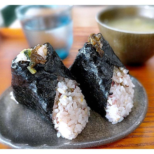 富士山の天然水で炊く雑穀おにぎりセット「フレシャス×maimai」期間限定コラボメニュー@有楽町