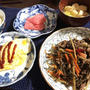 花粉症が1日で治る？＆牛肉とキンピラ炒め